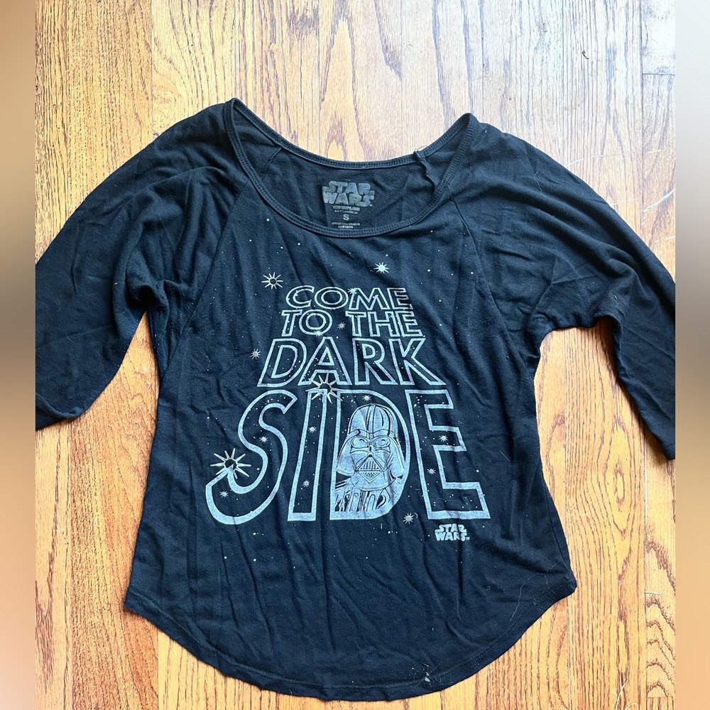 Black Star Wars shirt